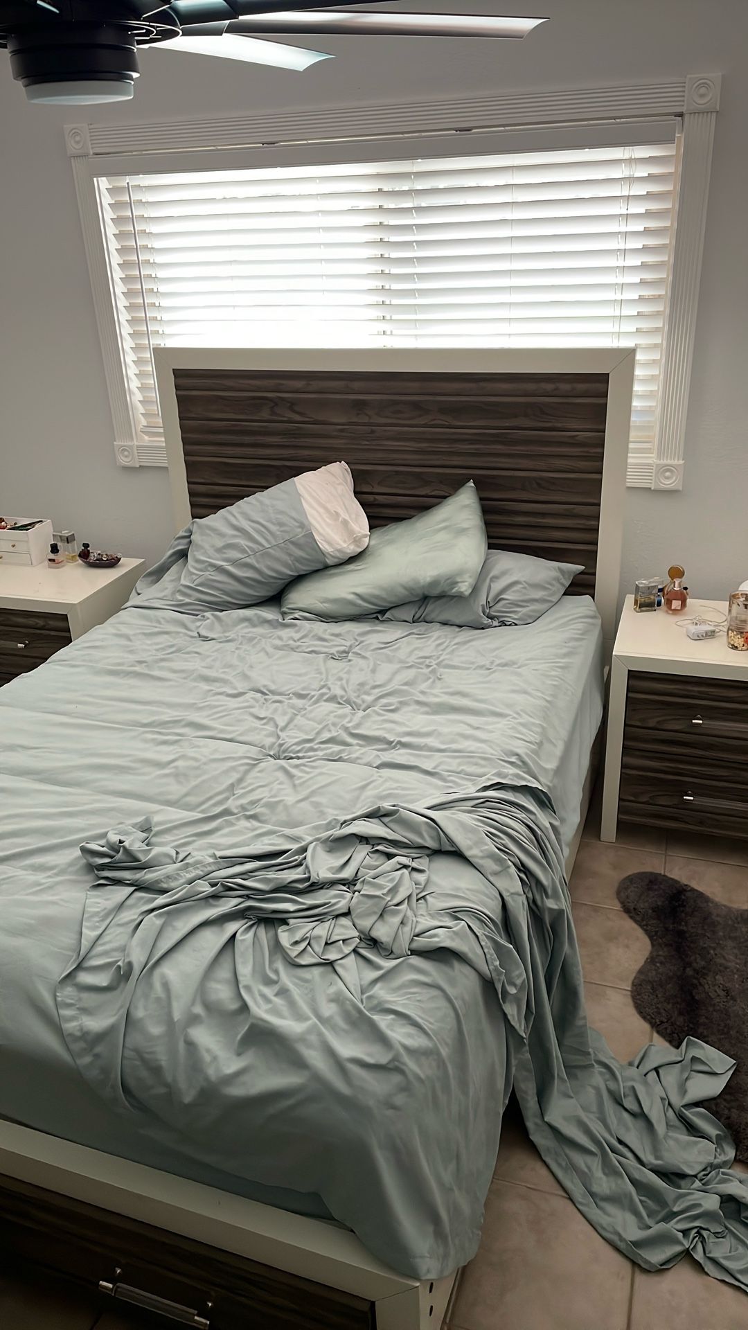 Queen Mattress And Bed Frame With Storage, Beautyrest Mattress
