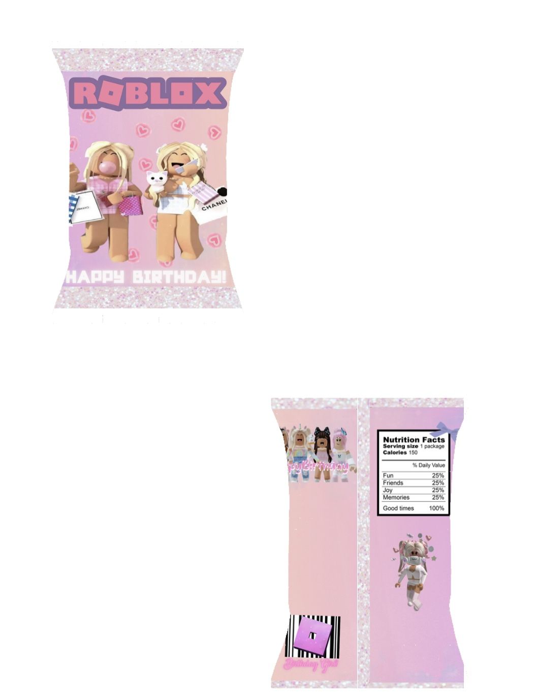 Roblox Chip Bags