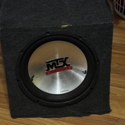 mtx audio subwoofer 