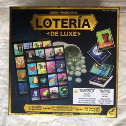 Loteria De Luxe Game Board/ Juego De Loteria $25