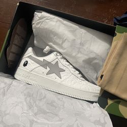 BAPE STA #3 LINE WHITE CAMO Size 9.5