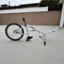 Bicycle attachment weeride co-pilot