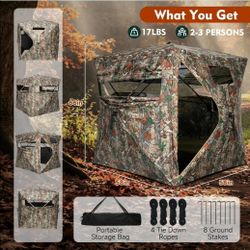 2-3 Person Camo Ground Hunting Blind *** MAKE OFFER!*** P/U ONLY