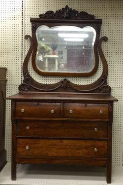 Ornate Amazing 1800s Dresser