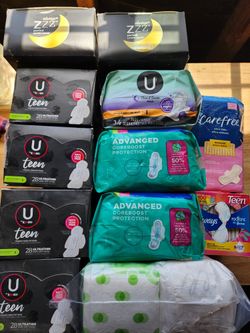 Always, Kotex, Carefree Pads