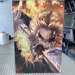 Demon Slayer Poster Board Anime Manga Supreme Off White