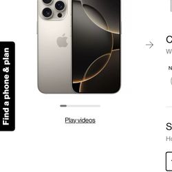 Brand New iPhone 16 Pro Verizon