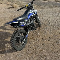 Blue 150cc Viper Dirt Bike 4 Stroke 