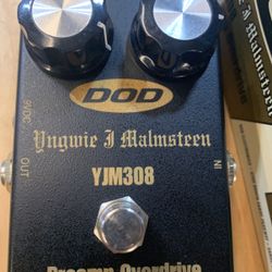 Yngwie Malmsteen YJM308 Preamp Overdrive  Guitar Pedal