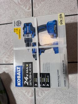 Kobalt 24-volt 2-Tool Brushless Power Tool Combo Kit with Soft Case (1-Battery Included and Charger Includ..