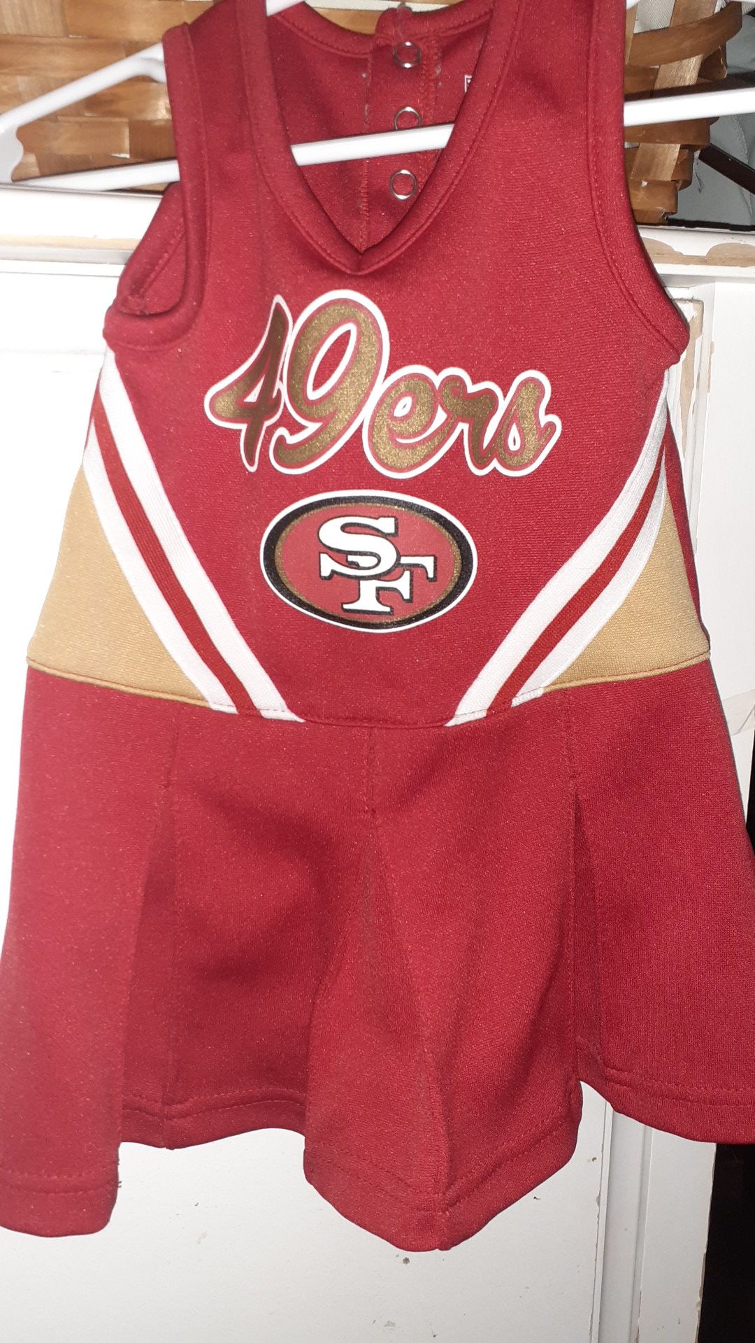 NFL- Toddler- Cheerleader Dress- SIZE:18M