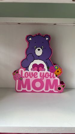 Care Bear Wooden Sign