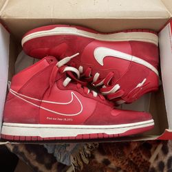 Nike Dunk High SE 'First Use Pack - University Red' (WORN READ BELOW)
