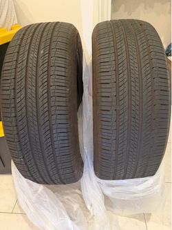 Hankook 235/60R18 103H Tires - 2 Tires - Only 8,000 Miles
