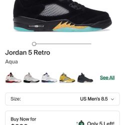 Jordan 5 Aqua