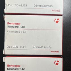 Bontrager Standard Schrader Valve Bicycle Tube
