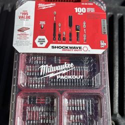 Milwaukee Packout 100 pc Impact Bit Set