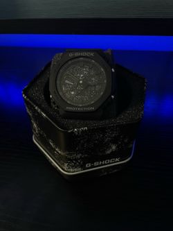 G-Shock ga-2100-1A1 black sparkle