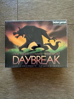 One Night Ultimate Werewolf Daybreak Board Game