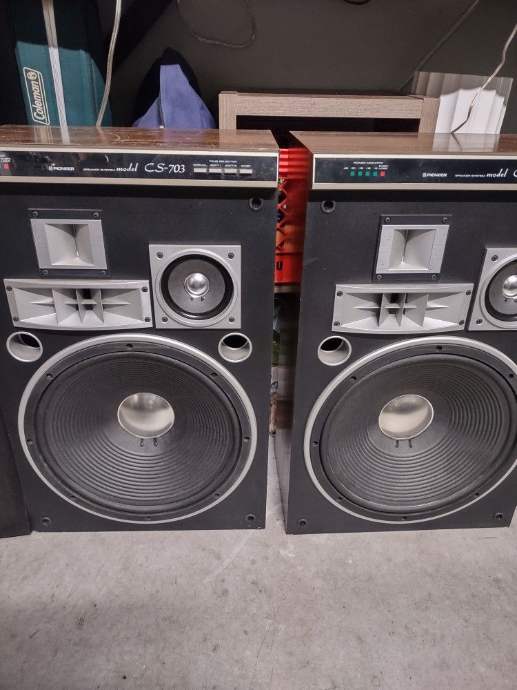 Vintage Pioneer CS703 Loudspeakers