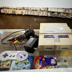 Super Nintendo System