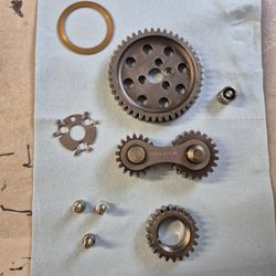 Sbc Used Gear Drive Timing Set. 