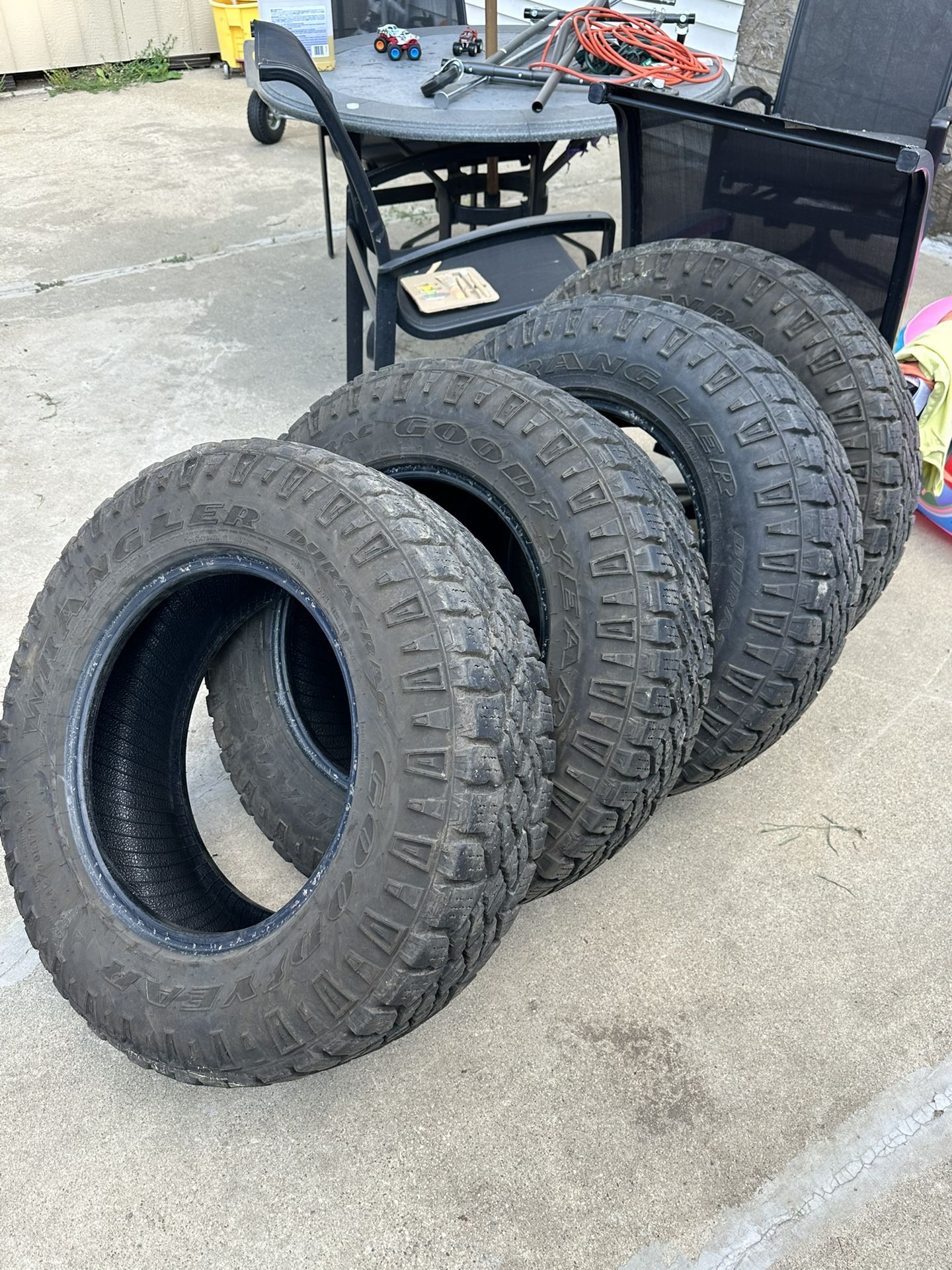 Wrangler 4 Tires 
