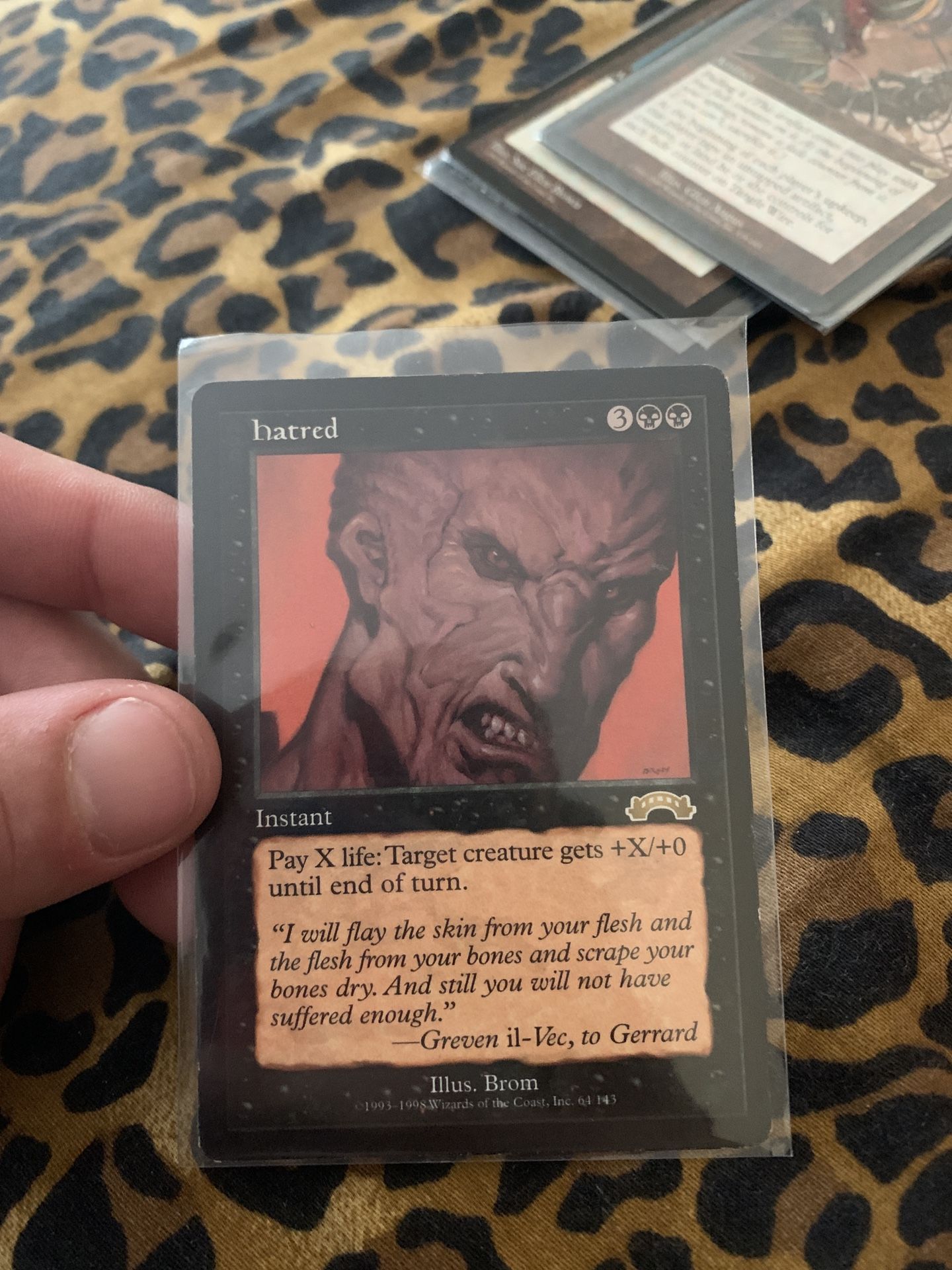 mtg hatred card Hatred - #1 Ultimate MTG Proxy