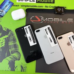 iPhone 8+ Unlocked $229