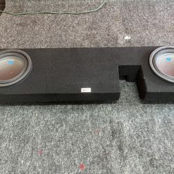 2   10” Alpine 