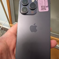 Sim Unlocked Apple IPhone 14 Pro 5g 512gb Small Black Spot On Right Edge Of Lcd 