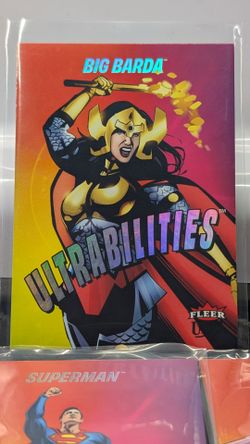 2026 fleer ultra superman collector cards