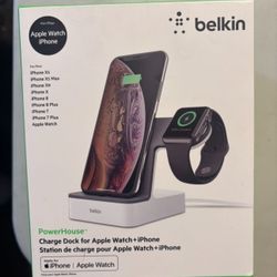 Apple Phone Charger And Apple Watch Charger Duo 