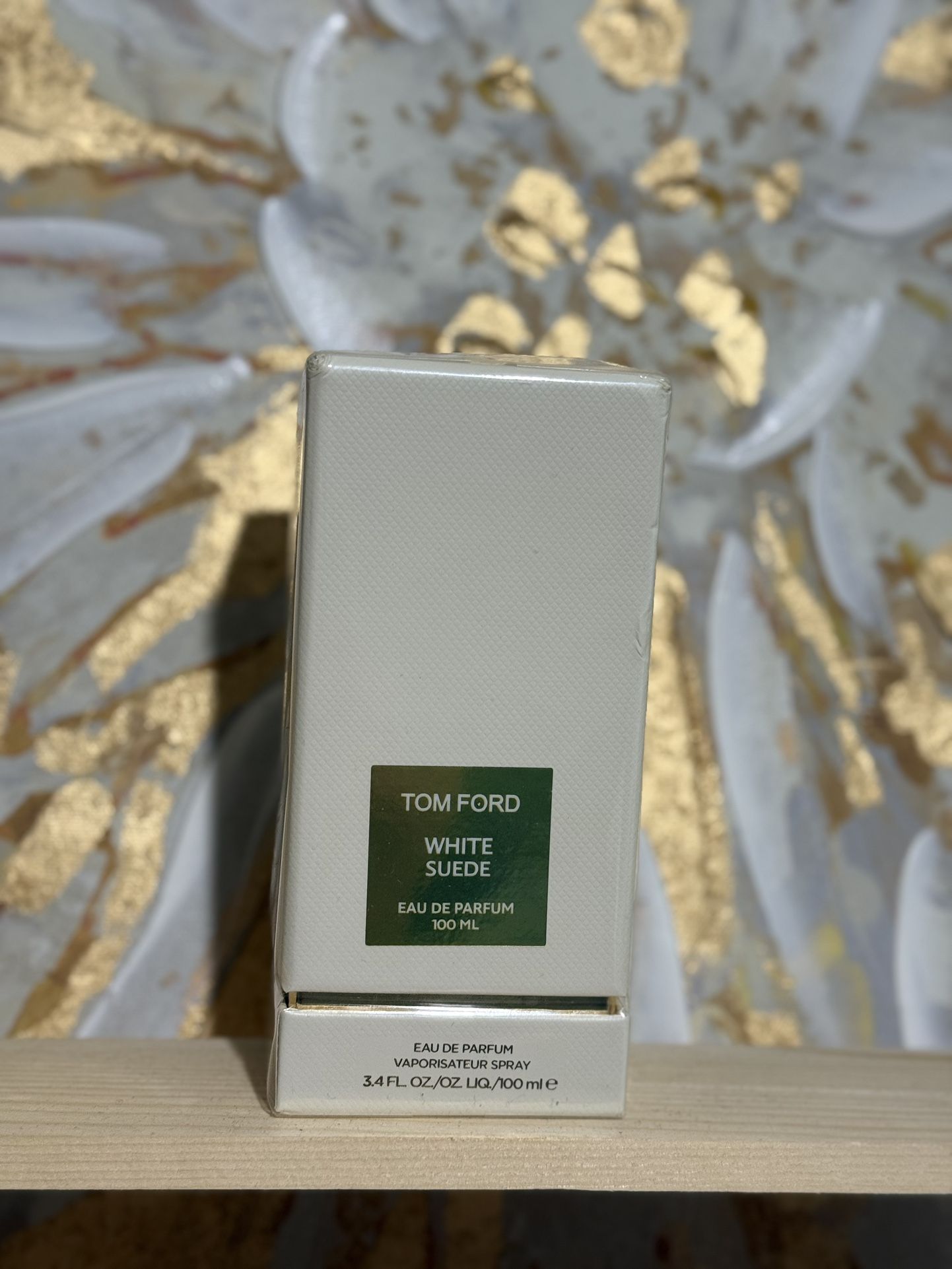 Tom Ford White Suede