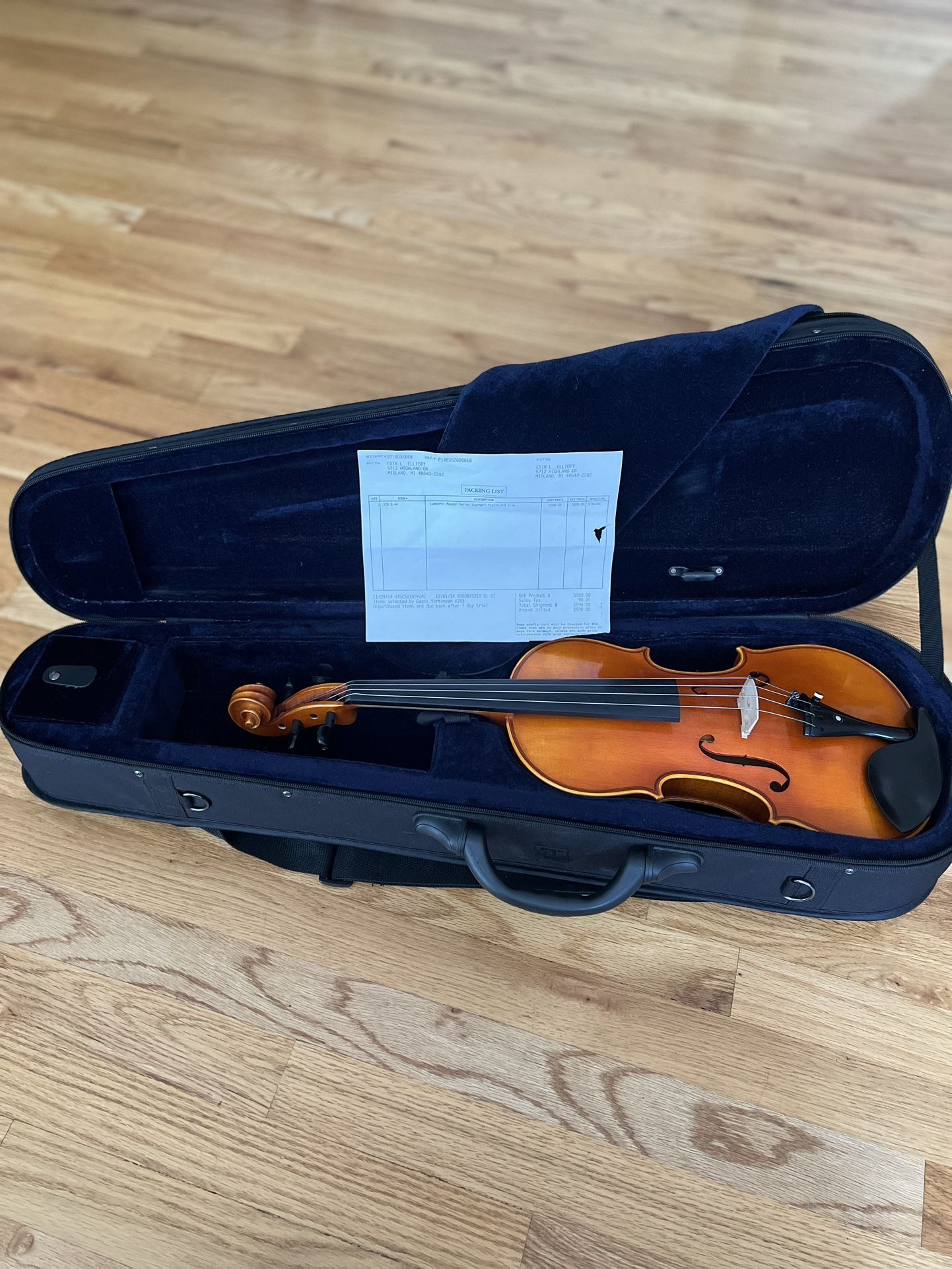 Lamberti Master Series Guarneri Violin 4/4