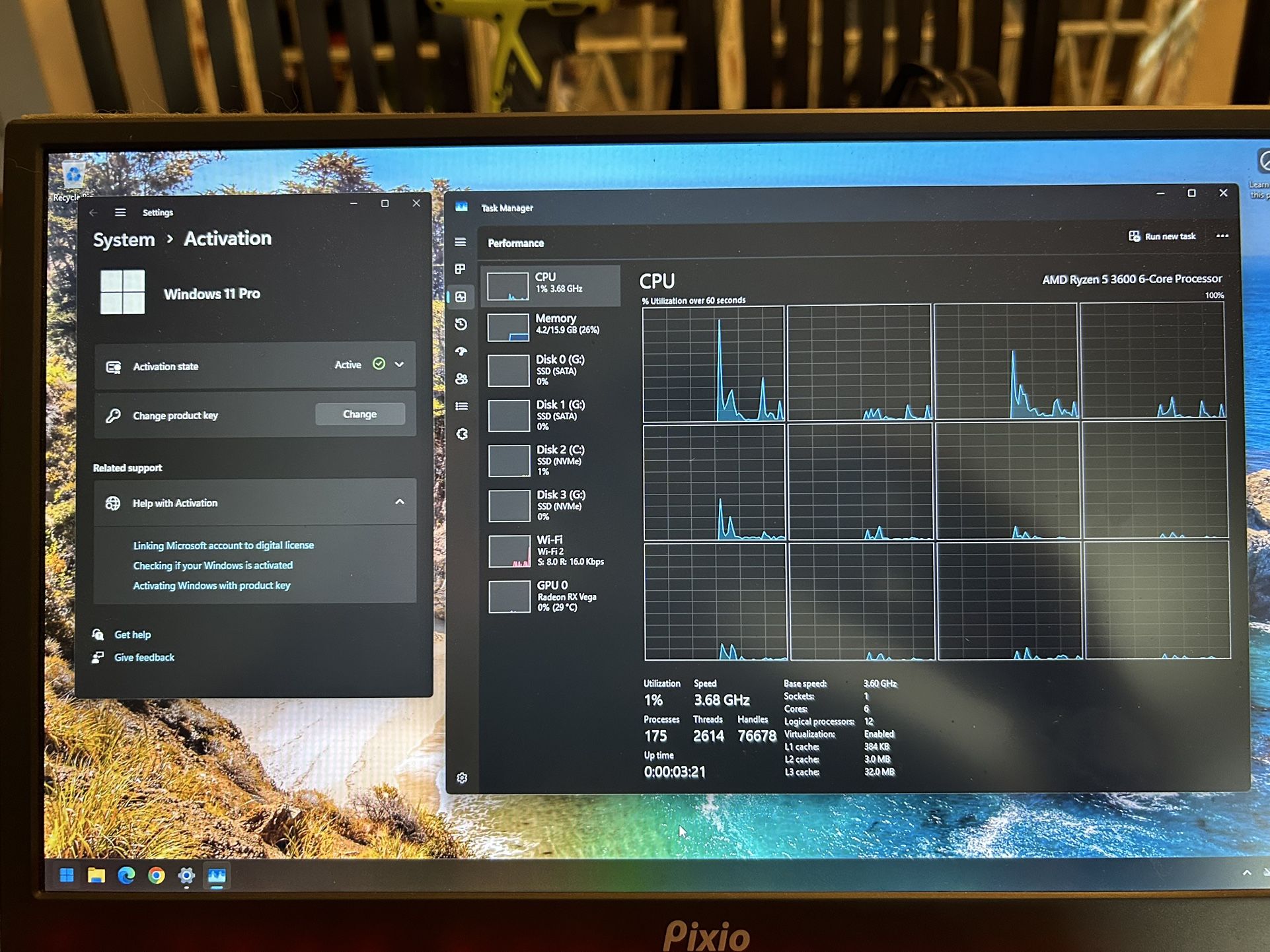 Solid Gaming Pc Ryzen 5 Radeon Vega 64