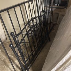 Twin Bed  And Mattress 