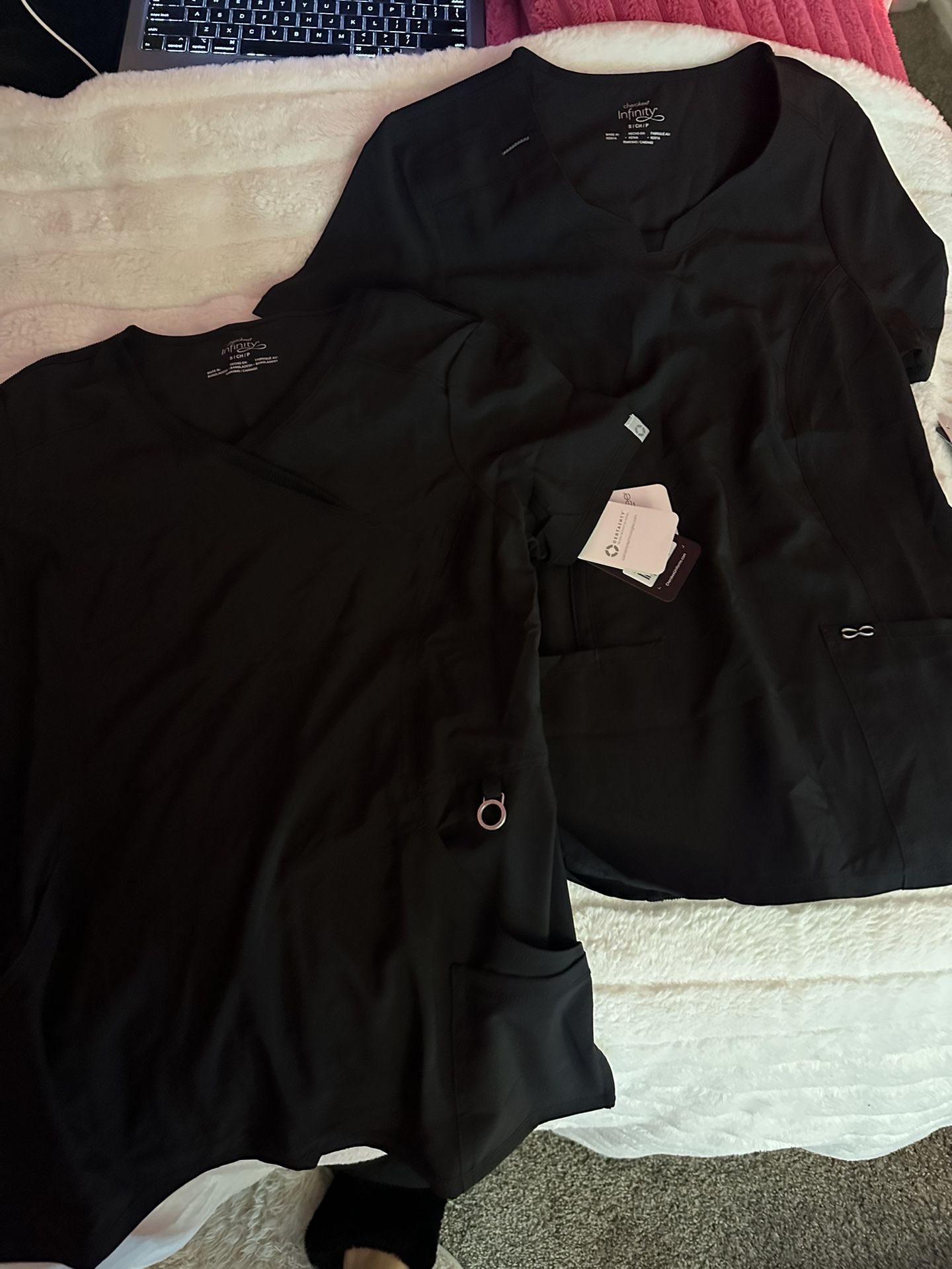 2 Infinity Scrub Tops