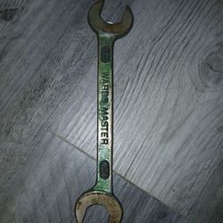 Double Open Ended, Size 25/32 x 13/16 inch, Wrench