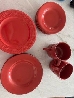 Dishes & mug set