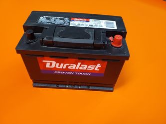 car Battery H6. Size group 48 duralast gold