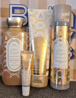 Bath & Body Works Disney Princess Collection 4-ct ~ Fairytale ✨️