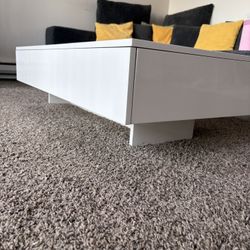 White coffee table - $60