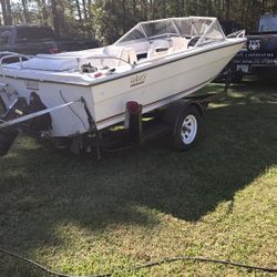 1979 Galaxy Mercruiser Stern Drive Boat