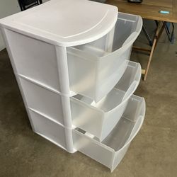 Plastic Storage Drawers . I Paid $60