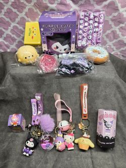 Utimate 14pc. Squishy, Keychain Hipper Keyboard Labubu Set  #4
