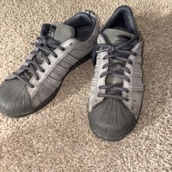 Grey Adidas (Size 9)