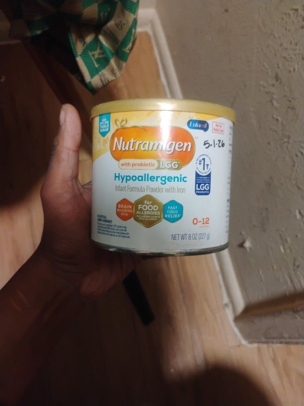 Enfamil Nutramigen With Probiotic LGG Hypoallergenic Infant Formula Powder With Iron