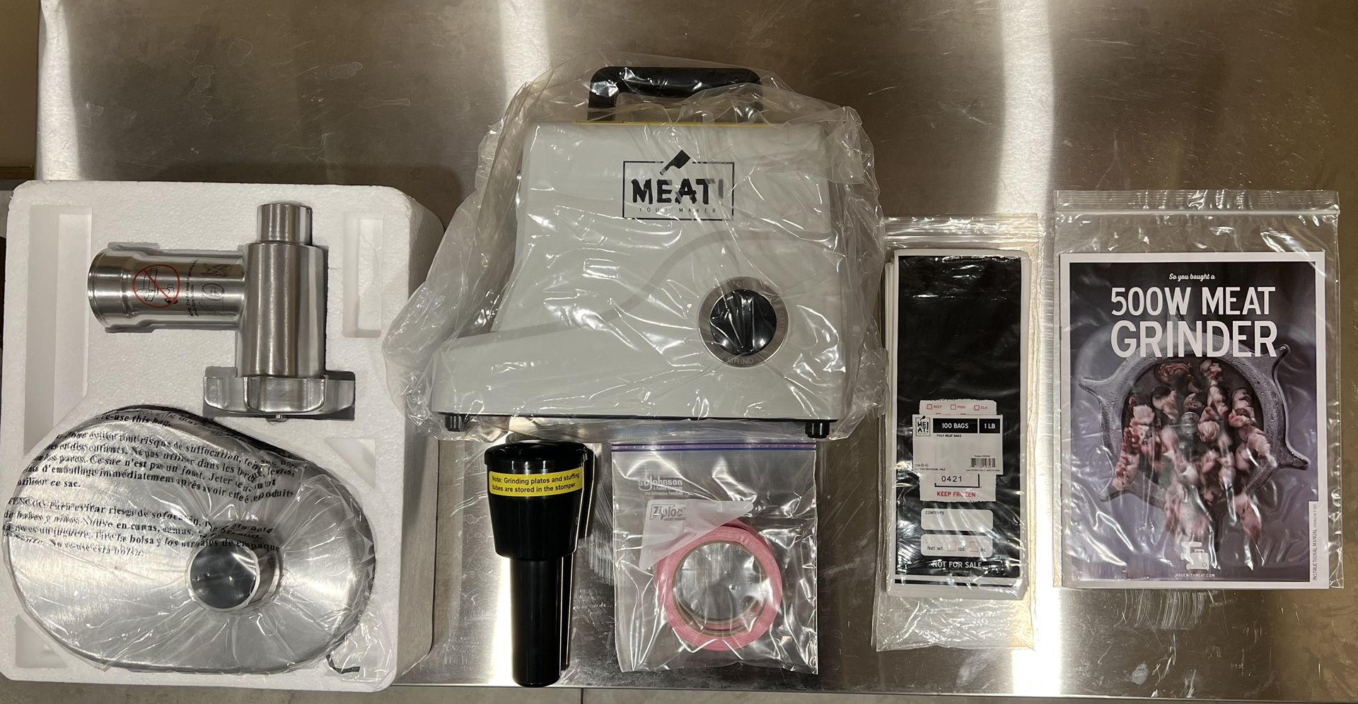 500 Watt Meat Grinder (#12)