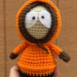 Crocheted Kenny from South Park